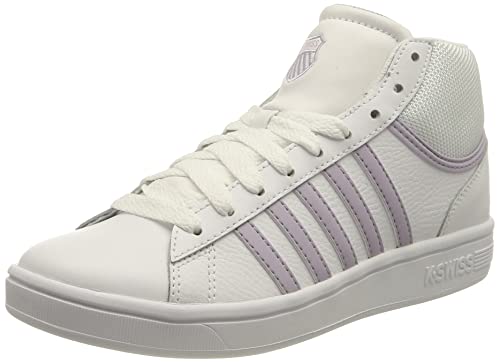 K-Swiss Court Winston Mid, Zapatillas Mujer, White Evening Haze, 41 EU