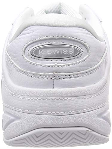 K-Swiss Defier RS, Zapatillas Hombre, Blanco/Gris, 45