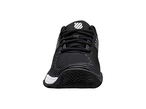 K-Swiss Express Light 2 HB, Zapatos de Tenis Mujer, Negro/Blanco/Plateado, 38 EU