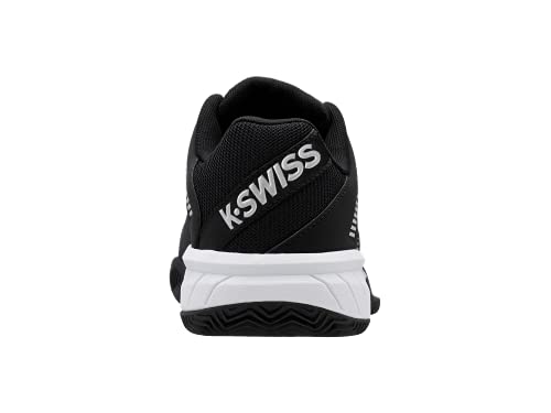 K-Swiss Express Light 2 HB, Zapatos de Tenis Mujer, Negro/Blanco/Plateado, 38 EU