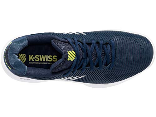 K-Swiss Hypercourt Express 2 HB, Zapatos de Tenis Hombre, Moonlit Ocean White Love Bird, 43 EU