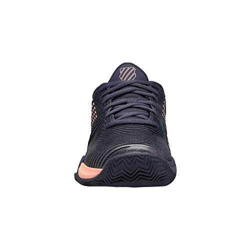 K-Swiss Hypercourt SUPREEHB, Zapatos de Tenis Mujer, Negro/Rosa, 41 EU