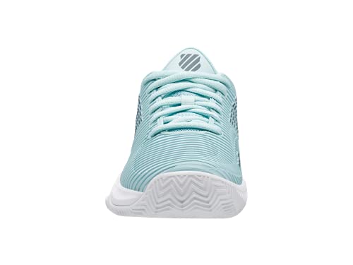 K-Swiss Hypercourt Supreme HB, Zapatos de Tenis Mujer, Icy Morn Stormy Weather White, 39 EU