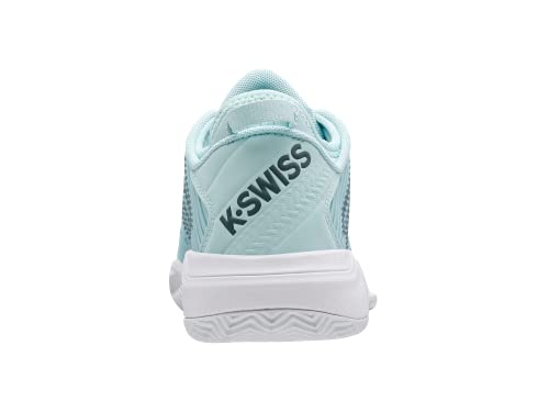 K-Swiss Hypercourt Supreme HB, Zapatos de Tenis Mujer, Icy Morn Stormy Weather White, 39 EU