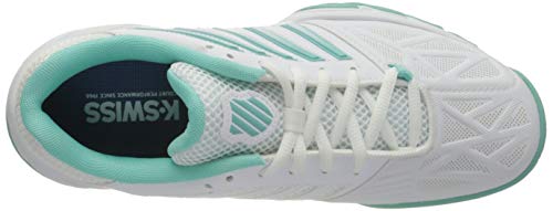 K-Swiss Performance Bigshot Light 3, Zapatillas de Tenis Hombre, Blanco (White Aruba Blue 121), 37 EU