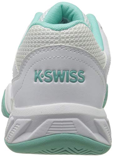 K-Swiss Performance Bigshot Light 3, Zapatillas de Tenis Hombre, Blanco (White Aruba Blue 121), 37 EU