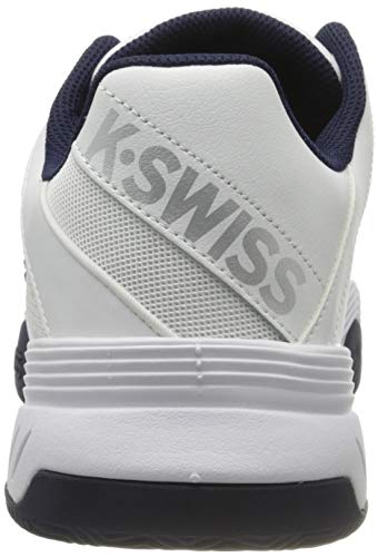 K-Swiss Performance Court Express HB, Zapatillas de Tenis Hombre, Blanco (White/Navy 109), 44.5 EU
