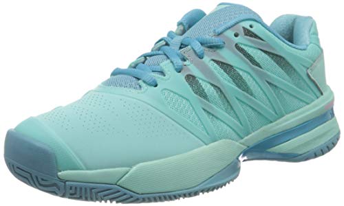 K-Swiss Performance Ultrashot 2, Zapatillas de Tenis Mujer, Azul (Aruba Blue/Malibu Blue/Soft Neon Pink 435), 41.5 EU