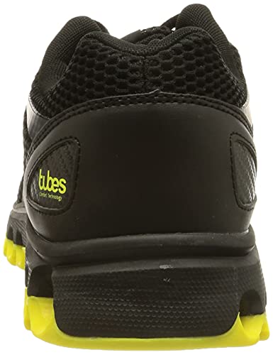 K-Swiss Tubes Comfort 200, Zapatillas Hombre, Black Optic Yellow, 44 EU