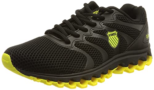 K-Swiss Tubes Comfort 200, Zapatillas Hombre, Black Optic Yellow, 44 EU