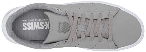 K-Swiss Zapatillas Court Frasco Ii para hombre, gris (Aleación/blanco.), 41 EU