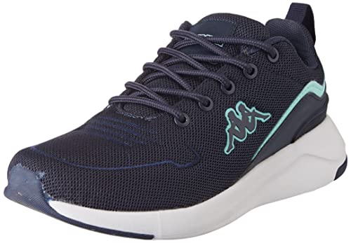 Kappa Darou Unisex, Zapatillas para Correr de Carretera Adulto, 6737 Azul Marino Menta, 38 EU