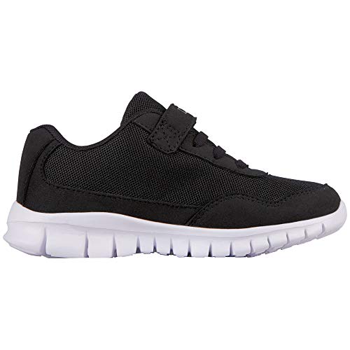 Kappa Follow, Zapatillas Unisex niños, Negro (Black/White 1110), 26 EU