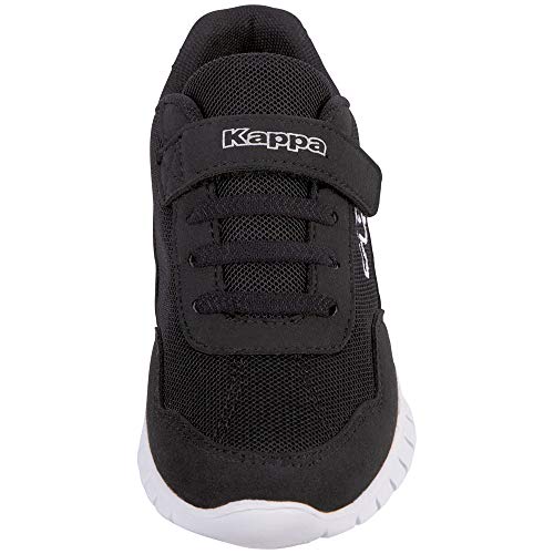 Kappa Follow, Zapatillas Unisex niños, Negro (Black/White 1110), 26 EU