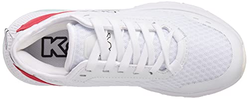 Kappa Tuelo Unisex, Zapatillas para Correr de Carretera Adulto, 1022 White Pink, 38 EU