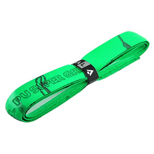 Karakal PU Multi Reemplazo Grip - Tenis - Squash - Bádminton - Paquete de 1 - Verde/Negro