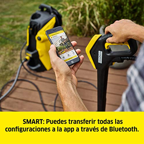 Kärcher Hidrolimpiadora de alta presión K 7 Premium Smart Control Home, Con conexión Bluetooth App, solución potente para limpieza, 180 bar, 3.000W, 600L/h