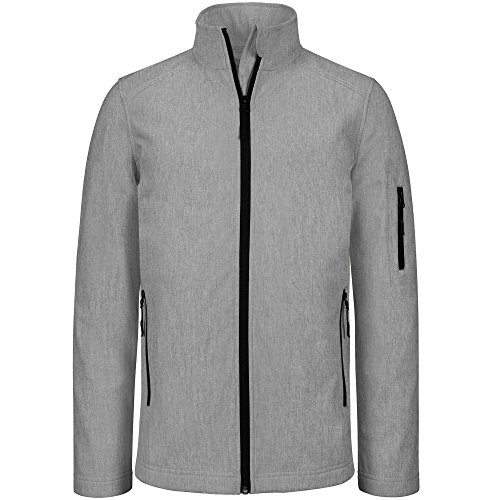 Kariban - Chaqueta softshell 3 capas Modelo Contemporary hombre caballero (Pequeña (S)/Negro)