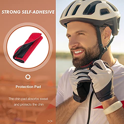 Karlliu Kit de Acolchado para Casco Almohadillas de Espuma de Repuesto universales, 2 Juegos de Forro anticolisión Protección de Esponja Acolchado de Espuma para Casco para Bicicleta y Motocicleta