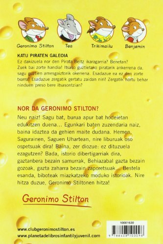 Katu piraten galeoia (Geronimo Stilton) (Basque Edition)