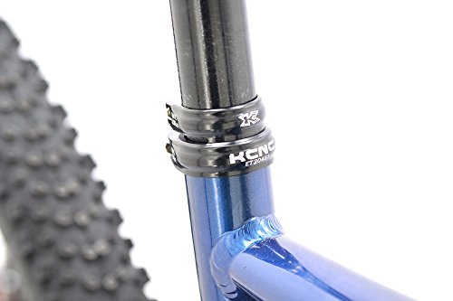 KCNC SC-13 Twin Seatpost Clamp 34.9-31.6mm Alloy Bike Black by KCNC