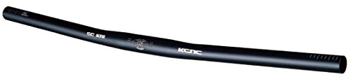 KCNC SC Bone Flat - Manillar para bicicleta (31,8 mm de diámetro, 10°), color negro
