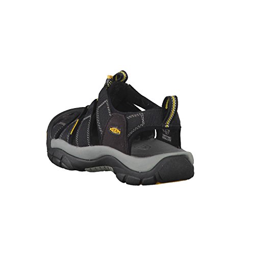 Keen Newport H2, Sandalias Punta Cerrada Hombre, Negro (Black 0), 42.5