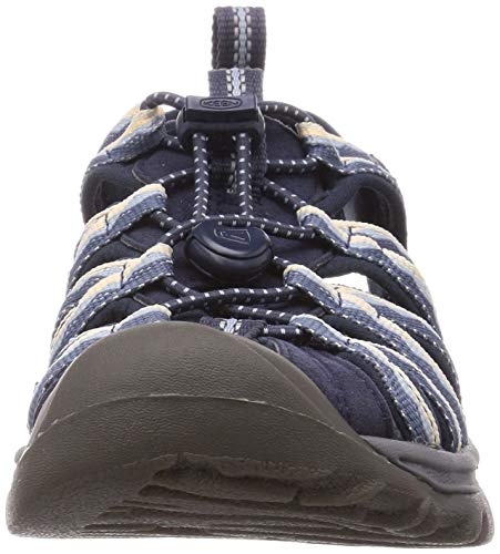 Keen Whisper Sport Sandal, Sandalia Mujer, Niebla Azul Marino, 37 EU