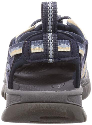 Keen Whisper Sport Sandal, Sandalia Mujer, Niebla Azul Marino, 37 EU