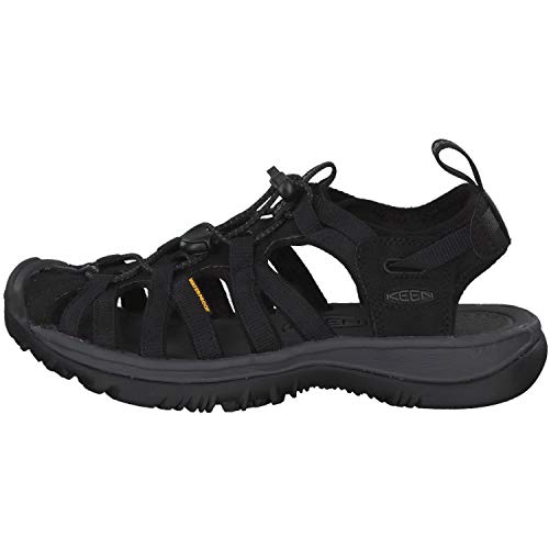 KEEN Whisper-w, Sandalia Mujer, Imán Negro, 39 EU