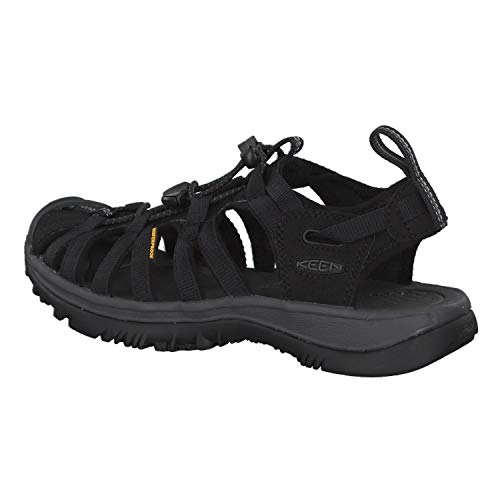 KEEN Whisper-w, Sandalia Mujer, Imán Negro, 39 EU