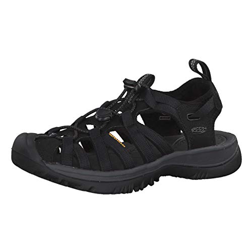 KEEN Whisper-w, Sandalia Mujer, Imán Negro, 39 EU