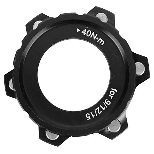 Keenso Adaptador de Bloqueo Central, Adaptador de Bloqueo Central de Bicicleta a 6 Pernos Disco de Freno Boost Hub Spacer Accesorios para Piezas de Bicicleta