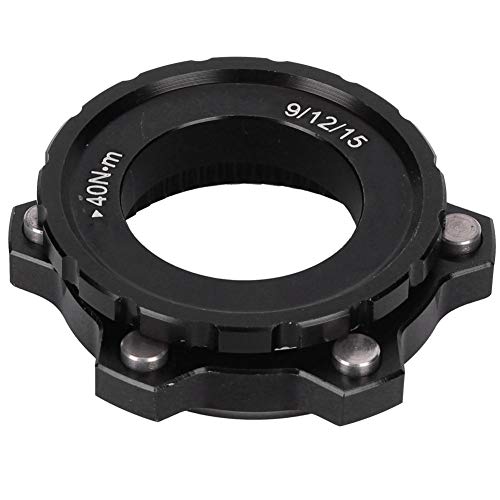 Keenso Adaptador de Bloqueo Central, Adaptador de Bloqueo Central de Bicicleta a 6 Pernos Disco de Freno Boost Hub Spacer Accesorios para Piezas de Bicicleta