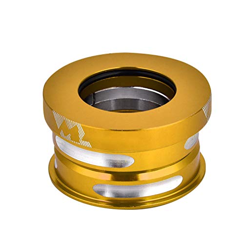 Keenso Juego de Dirección 1 1/8", 44mm Rodamientos Dirección (Oro)