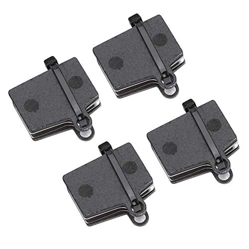 Keenso Pastillas de Freno para Bici, 4 Pares Pastillas de Resina con Muelles, Accesorio de Ciclismo para Hayes Stroker RYDE Dyno Sport