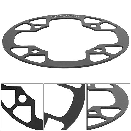 Keenso Protector para Plato de Bicicleta, Cubierta de Bielas de Cadena de Bicicleta de Montaña