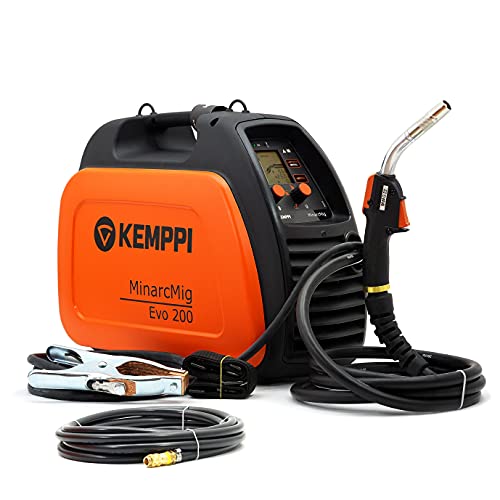 Kemppi MinarcMIG EVO™ 200 A MIG/MAG Inverter Soldadora Synergie Aluminio Set