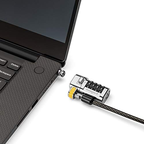 Kensington candado de combinación clicksafe 3 en 1 - candado para Todos los Dispositivos con Ranuras en Forma de t, Nano o Tipo Wedge; candado para DELL, HP, Acer (k68105eu).