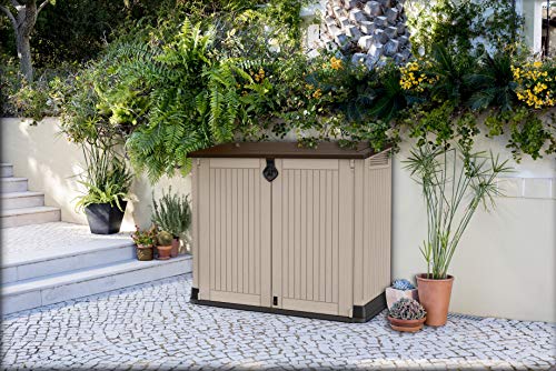 Keter Store It out Midi Cobertizo de jardín exterior, topo/beige, 800 Litros