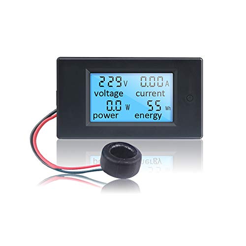 KETOTEK Voltimetro Amperimetro Multimetro AC 80-260V 100A CT LCD Digital Vatimetro Medidor de Energia Electrica Medidor de Voltaje Corriente Potencia Meter Interior