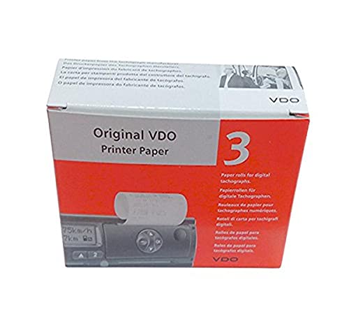 Kienzle VDO - Papel para impresora tacógrafo