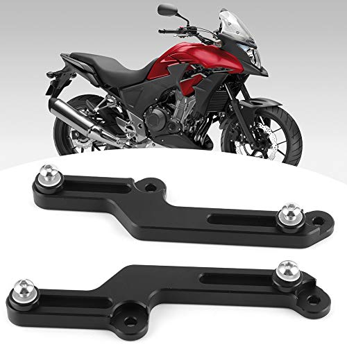 KIMISS ajustadores de parabrisas, kit de ajustadores de parabrisas de motocicleta, aleación de aluminio CNC, apto para CB500X 2017-2020