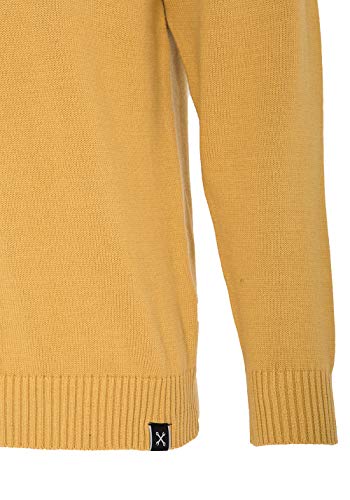 King Kerosin Speed Bastard Suéter, Amarillo, XL para Hombre