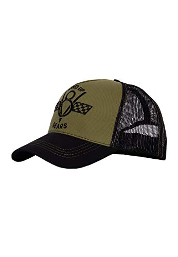 King Kerosin Speed Up Gears Gorra de béisbol, Olivgrün, Einheitsgröße para Hombre