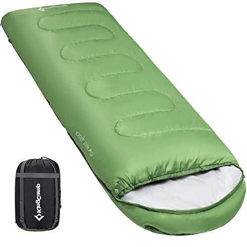 KingCamp Oasis - Saco de Dormir de 3 Temporadas, diseñado para Camping, Senderismo y Actividades al Aire Libre