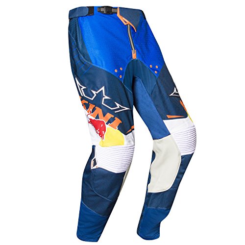 KINI 3L4017105 Equipamiento Piloto con Casco, Pantalon, Camiseta y Guantes, Talla XL/36, Azul