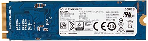 KIOXIA EXCERIA NVMe 500GB PCIe 3.0 Gen3x4 M.2 2280 SSD