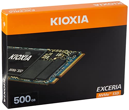 KIOXIA EXCERIA NVMe 500GB PCIe 3.0 Gen3x4 M.2 2280 SSD