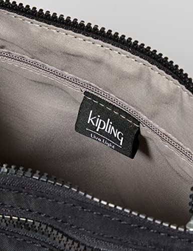 Kipling Alvar, Crossbody Unisex Adulto, Negro Noir, 4.5x33x26 cm